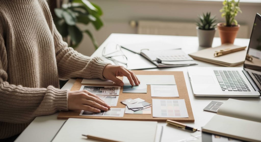 moodboard progetto di interni